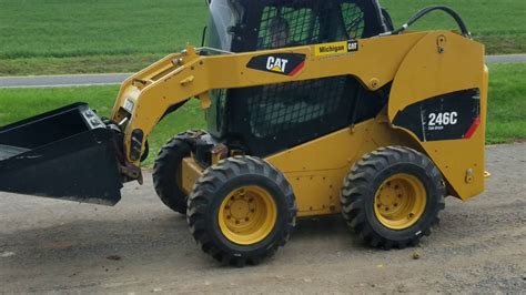 cat 246c skid steer for sale|246b skid raise cab.